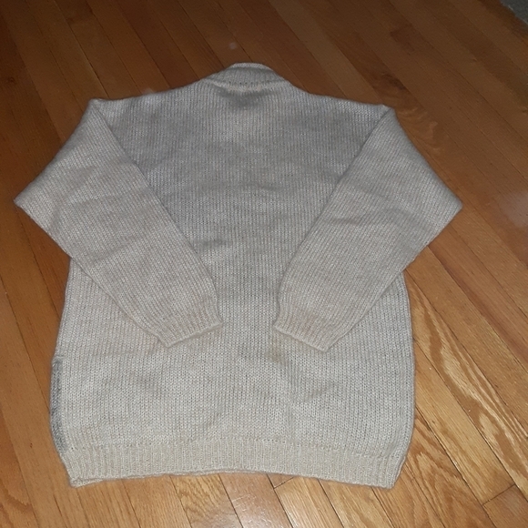 ORVIS Patchwork mohair blend sweater womens sz M - Picture 6 of 6